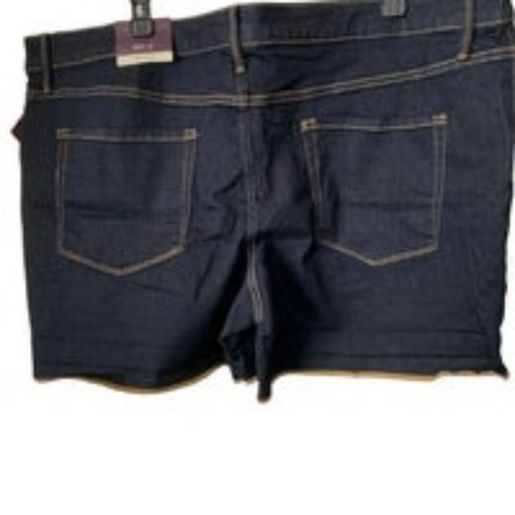 Ava & Viv Midi Jean Shorts - Picture 2 of 6